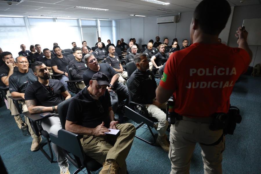 Academia Nacional de Polícia Judicial abre capacitação para policiais judiciais dos tribunais